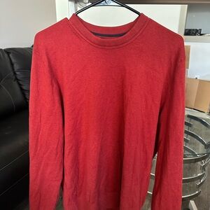 Everyday Red Crewneck Sweater